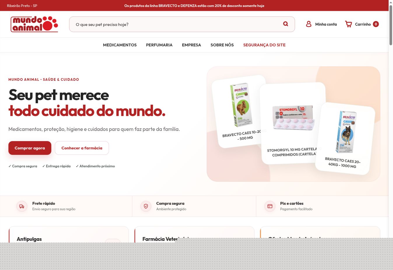 Nova experiência personalizada da loja Mundo Animal